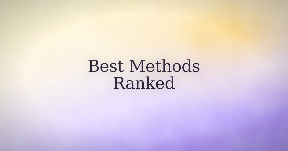 The best manifestation methods, ranked honestly