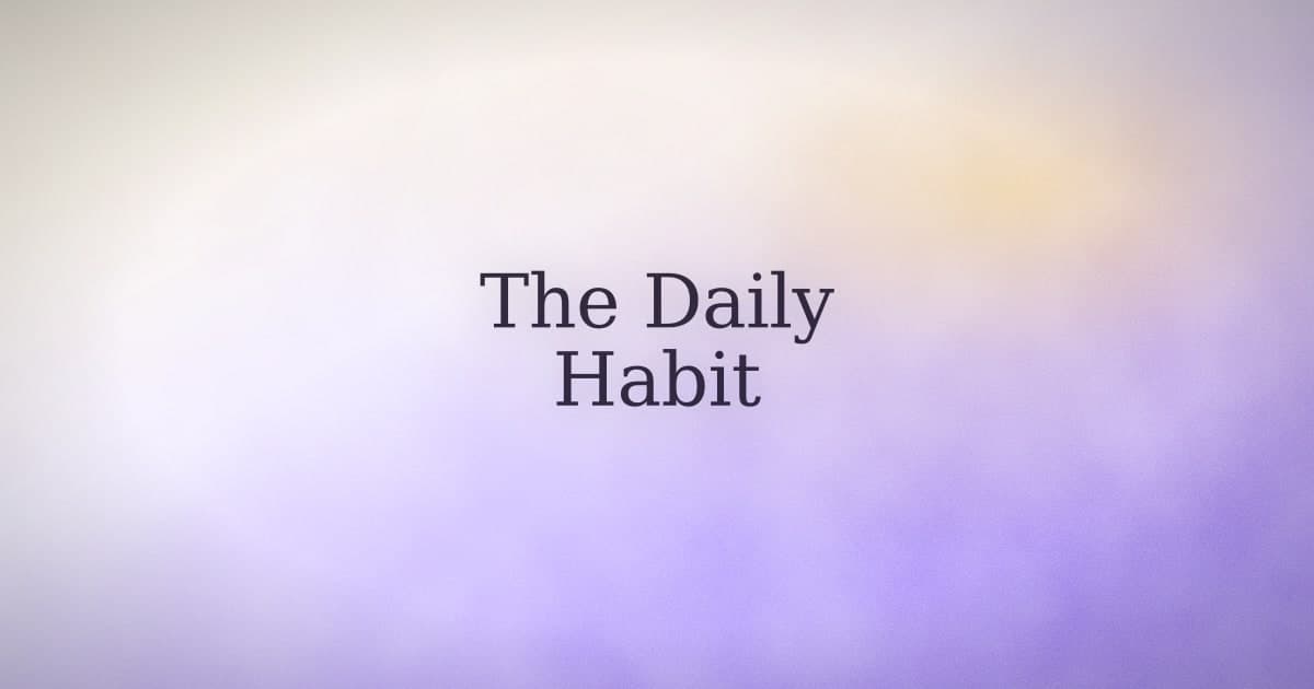 Building a daily manifestation habit: what actually makes it stick