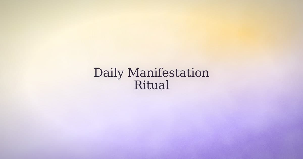 The daily part isn't optional