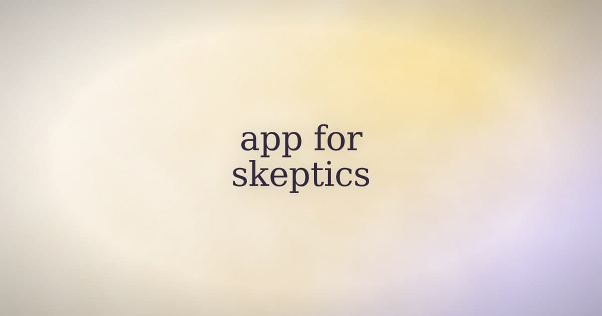 The manifestation app your skeptical brain won't reject