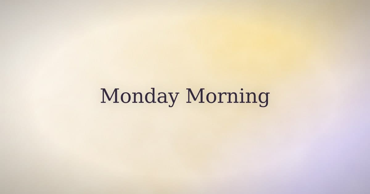 Monday morning affirmations that don't feel like homework