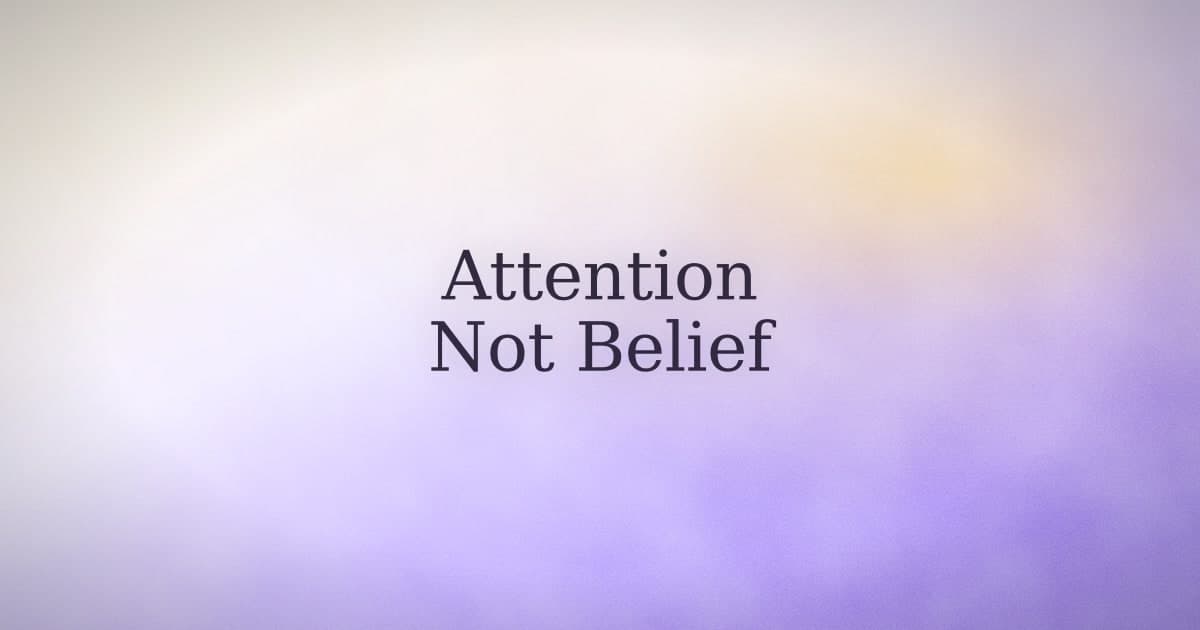 Meditation isn't about clearing your mind. Here's what it's actually for.