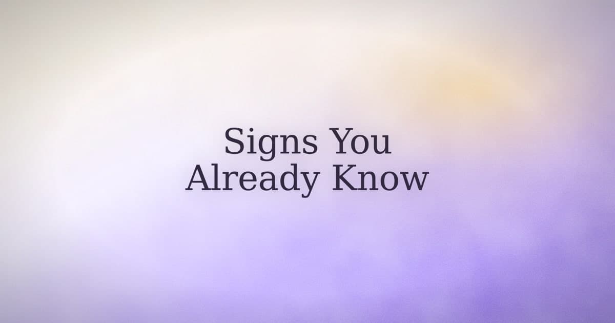 What 'signs from the universe' are actually doing to your attention