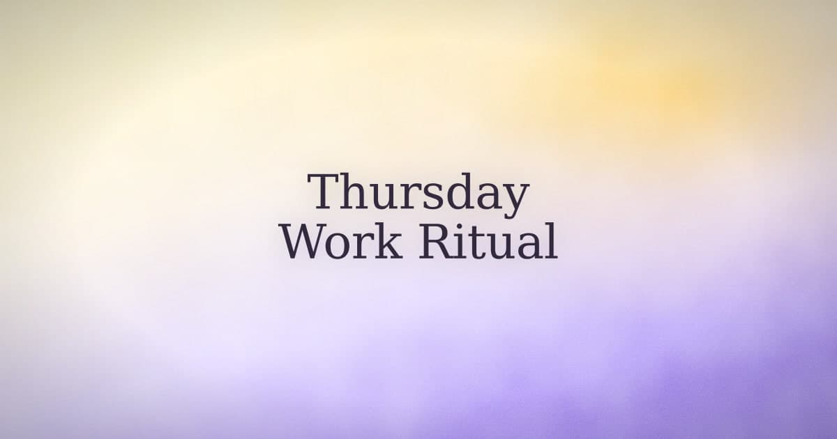 Thursday Affirmations for Work: Holding On Through the Last Real Push