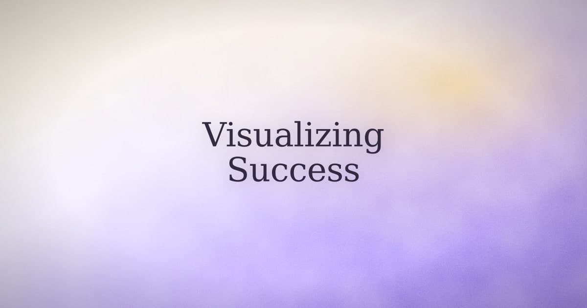 Visualizing Success: What the Research Actually Says