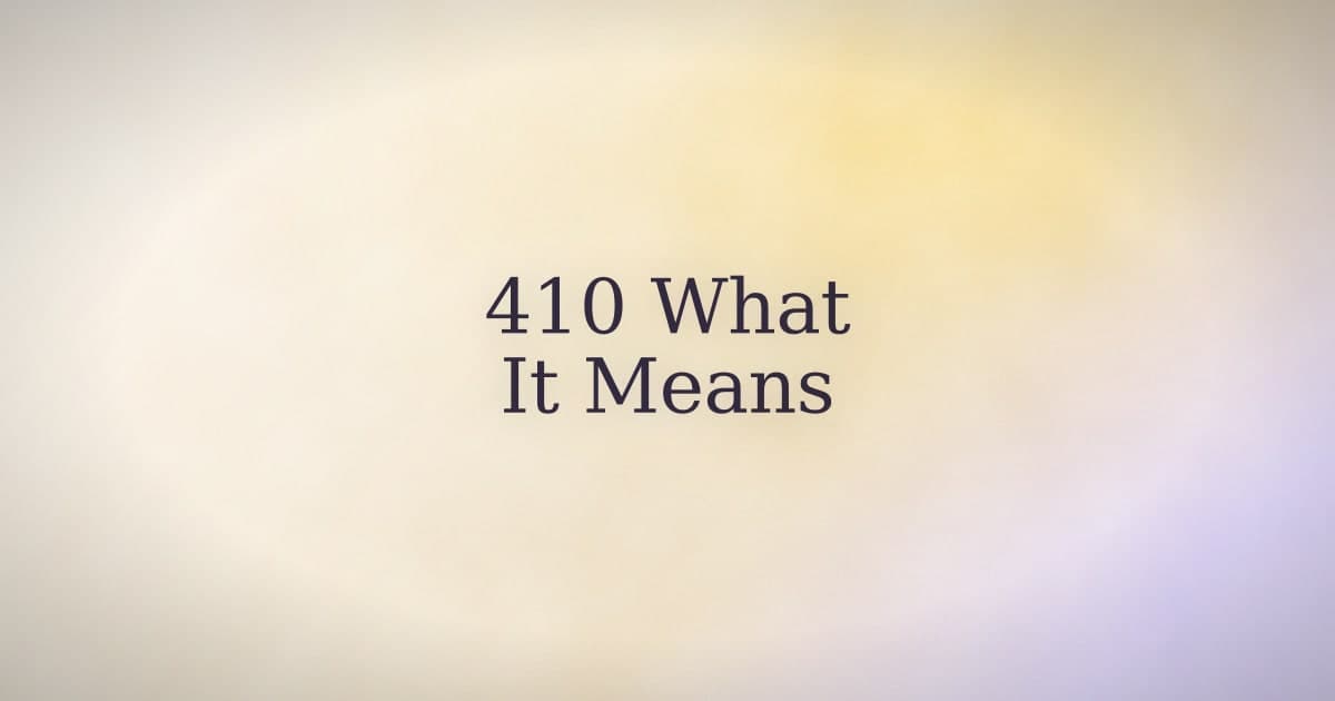 410 Angel Number: Meaning, Love & What to Do With It