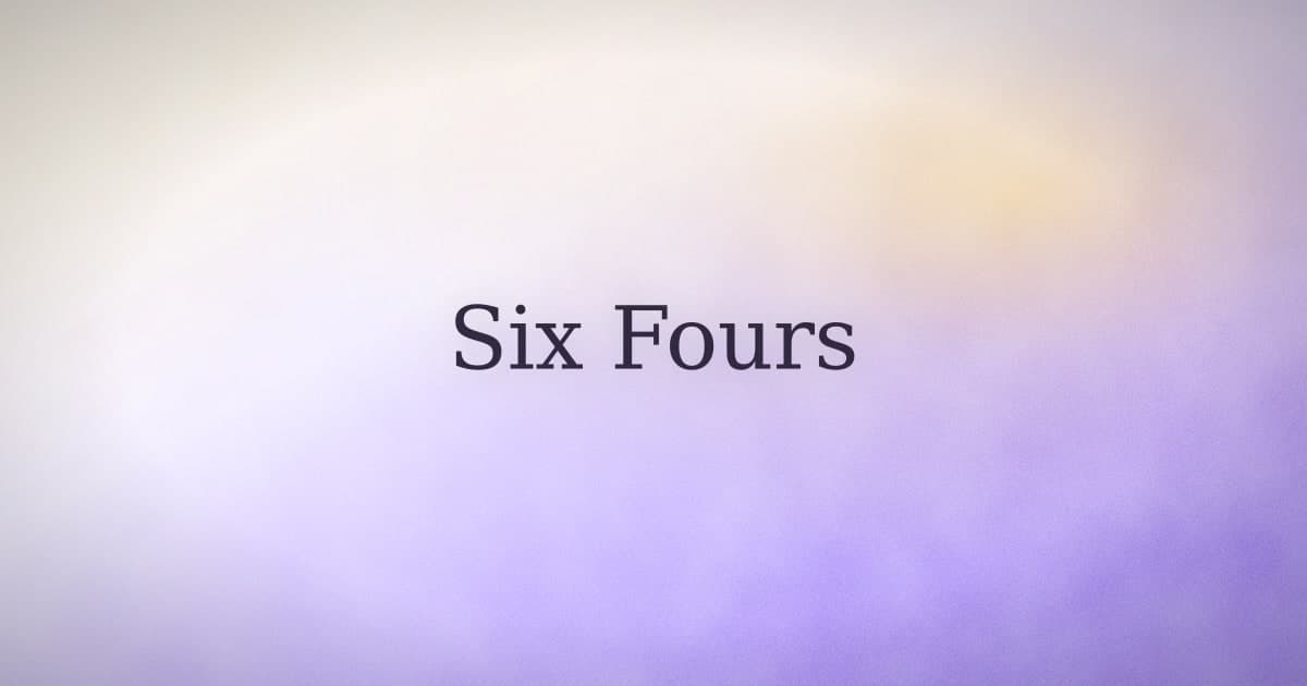444444 Angel Number: What Six Fours Actually Mean