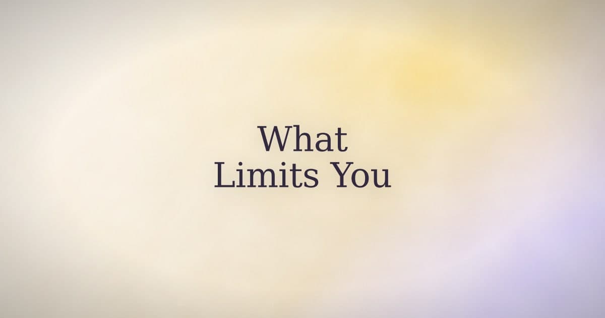 What a Limiting Belief Actually Is (and Isn't)