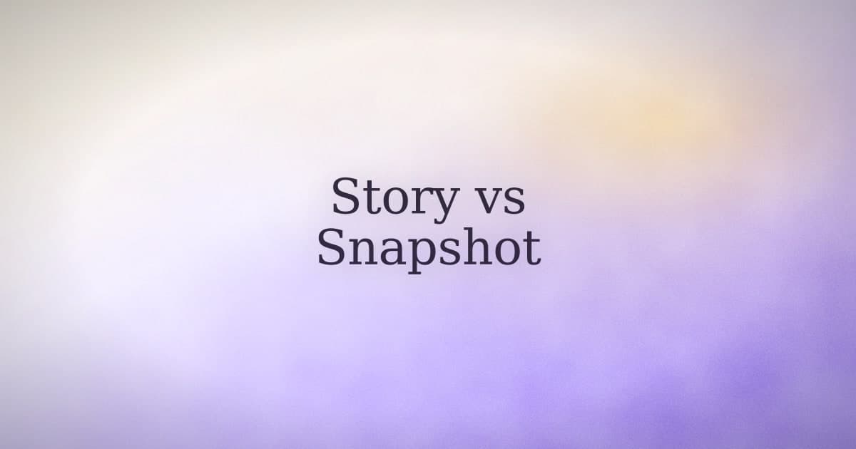 Self-Concept vs. Self-Image: Why the Story Matters More Than the Snapshot